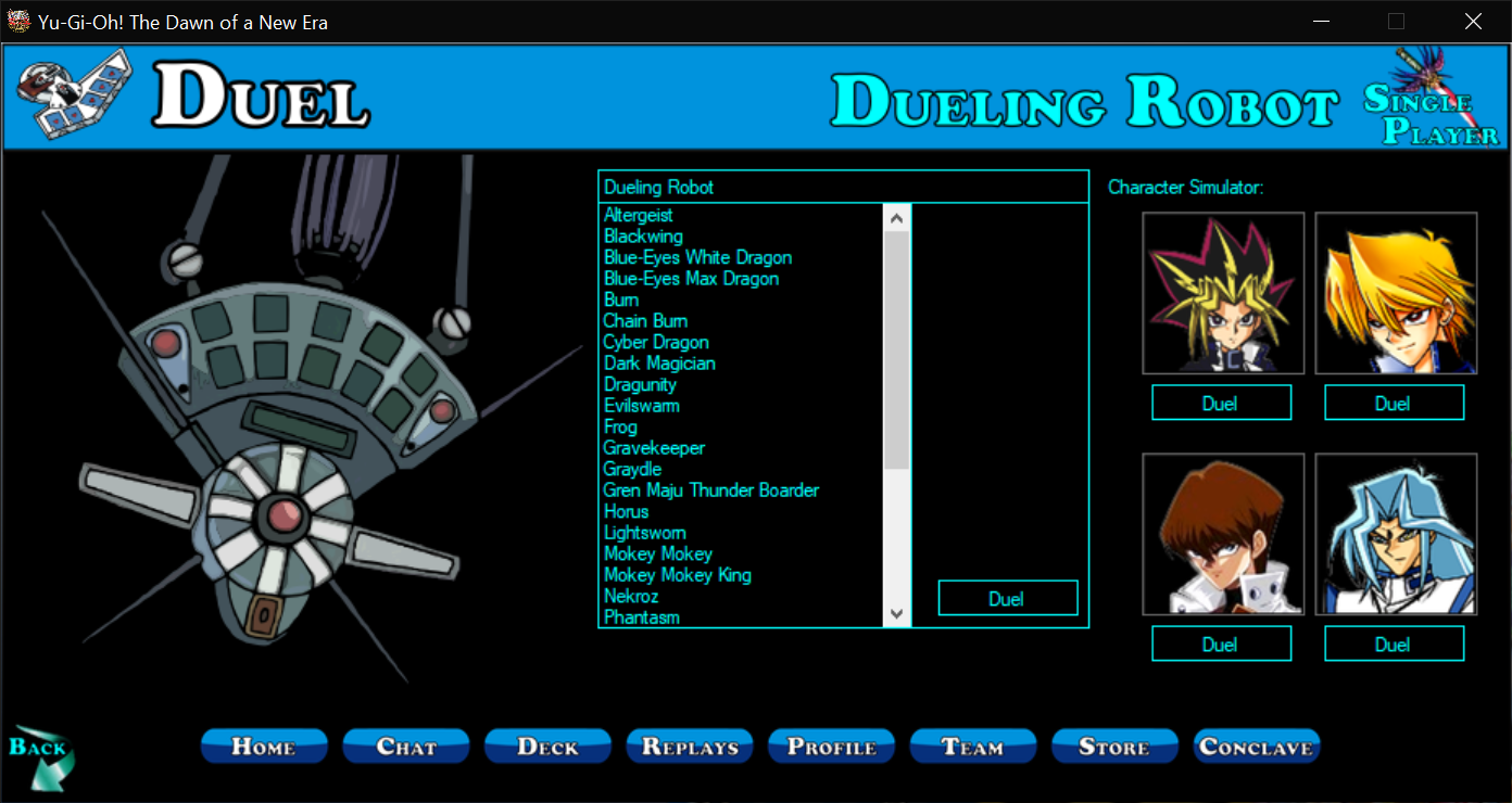 YGOPRO AI Dueling Robot